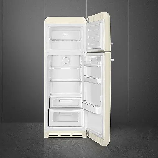 Angebot - Smeg Stand Kühl-Gefrierkombi. 50´s Style 60 cm Creme Originalverpackt NEU