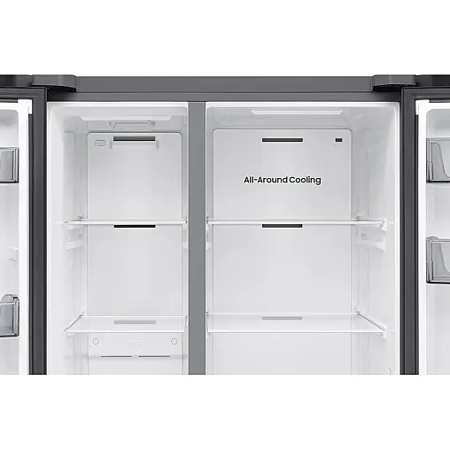 Side-by-Side Premium Black Steel! Ausstellungsmuster!