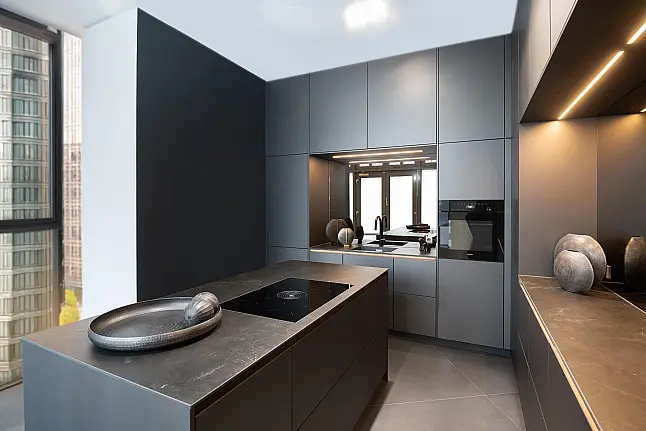 Y-OS Designküche, exklusiv geplant mit Miele Geräten