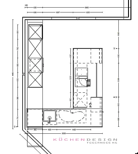 Poggenpohl Premium Designküche | Schwarz Samtmatt |
