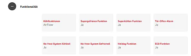 Kühl-Gefrierkombination in Edelstahloptik