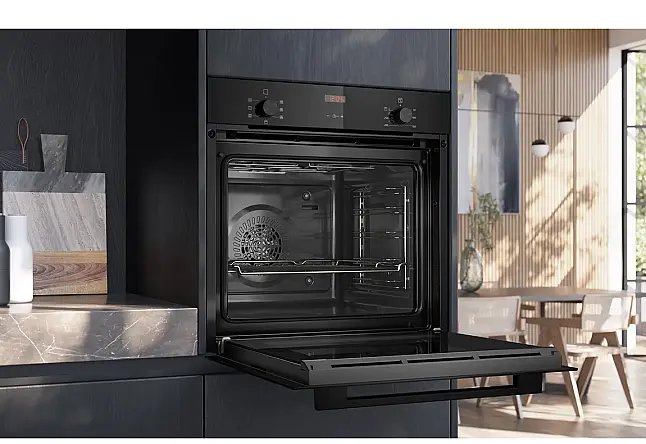 iQ300 Einbau-Backofen 60 x 60 cm Deep black inox