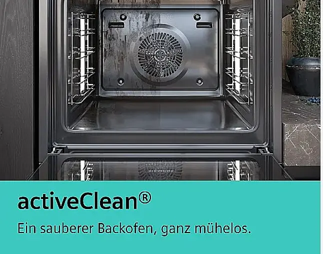Einbaubackofen iQ500 deep black