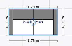 2-Sitzer + 2,5-Sitzer mit Relaxsessel in Bezug Simply Clean stone