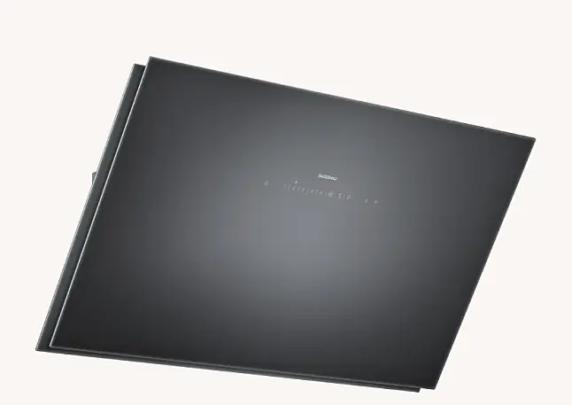 Wandesse Serie 200 90 cm, Vollglasfront in Gaggenau Anthrazit