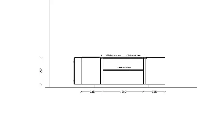 Exklusive Messeküche - XL Schränke - Slim Line Arbeitsplatten - viel LED-Beleuchtung - viel Zubehör - zahlreiche Siemens Einbaugeräte