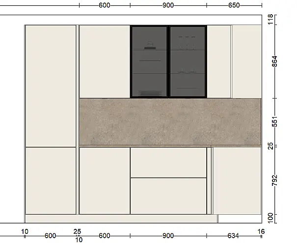 Neue Designer-Küche mit Premium-Ausstattung &amp; Bosch Einbaugeräten