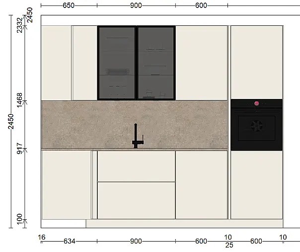 Neue Designer-Küche mit Premium-Ausstattung &amp; Bosch Einbaugeräten