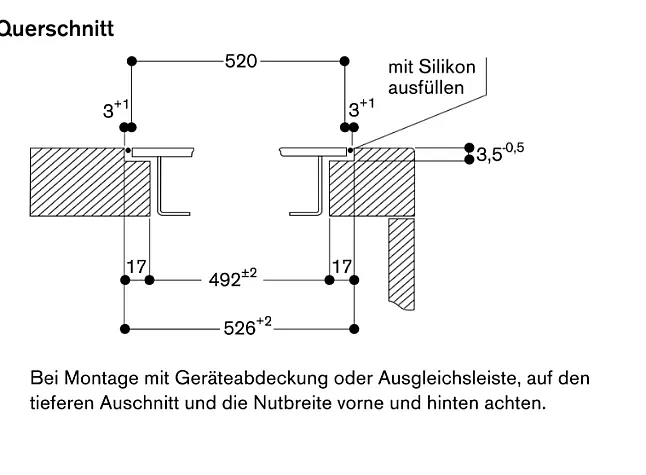 VI482111 Induktionskochfeld – Ausstellungsgerät | Serie 400 | Vario Kochfeld