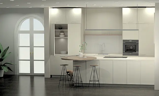 Reduziertes Design mit wohnlicher Wärme