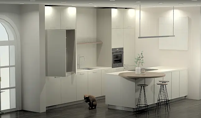 Reduziertes Design mit wohnlicher Wärme