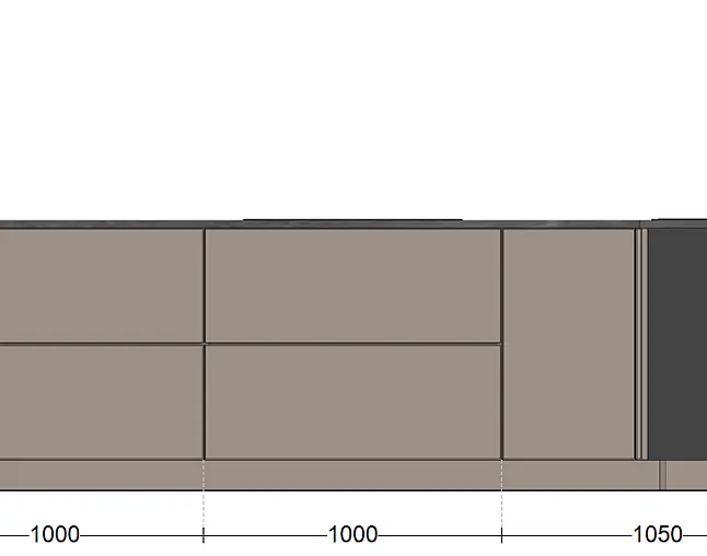 Neue Designer-Luxusküche mit Premium-Ausstattung &amp; Bosch Einbaugeräten