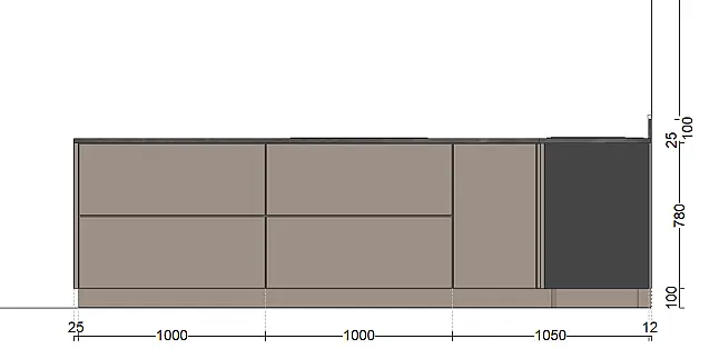 Neue Designer-Luxusküche mit Premium-Ausstattung &amp; Bosch Einbaugeräten