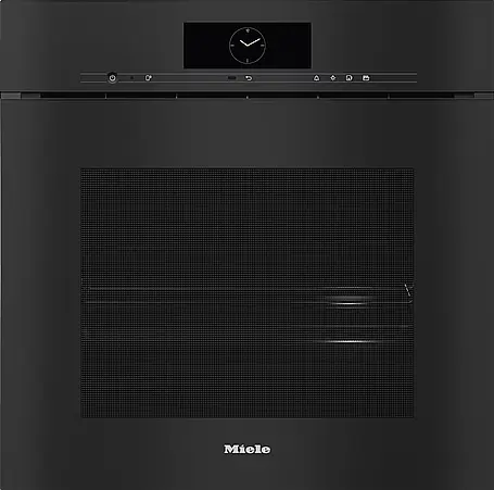 Griffloser Dampfbackofen 60 cm mit Sous-Vide, Kombigarbetrieb und Hydroclean komplett schwarz