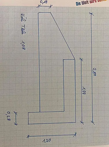 Empfangsbereich / Empfangsbereich / Arbeitsplatz mit Schreibtisch
