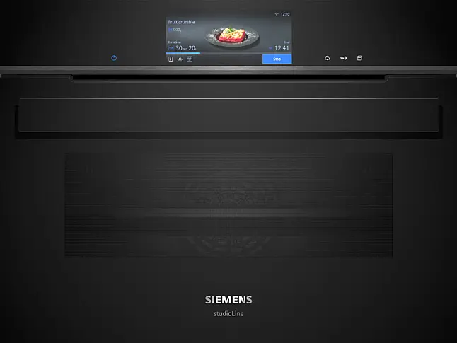 Siemens CS958GCB1 iQ700 – StudioLine Einbau‑Kompaktdampfbackofen | Ausstellung | 47 L | Smart‑Funktionen