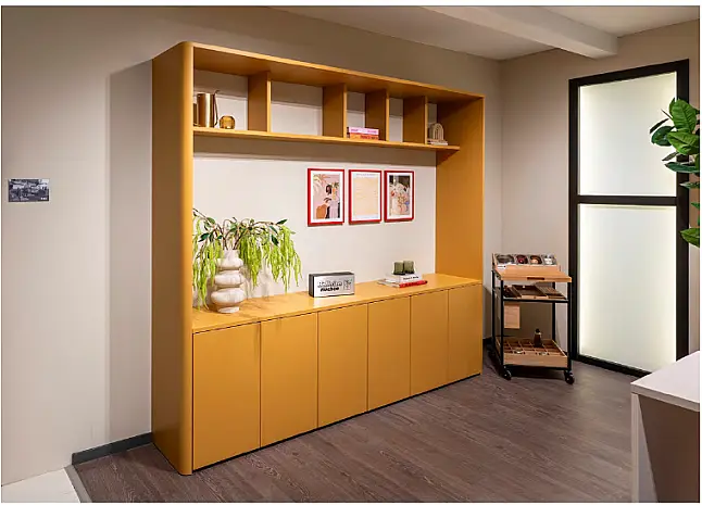 Rattana 8360 Gavi Eiche gebeizt mit Miele Geräten &amp; 4016 Smartglas