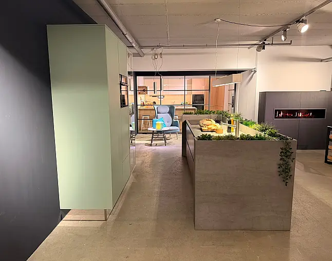 Exklusive Designküche mit Insel