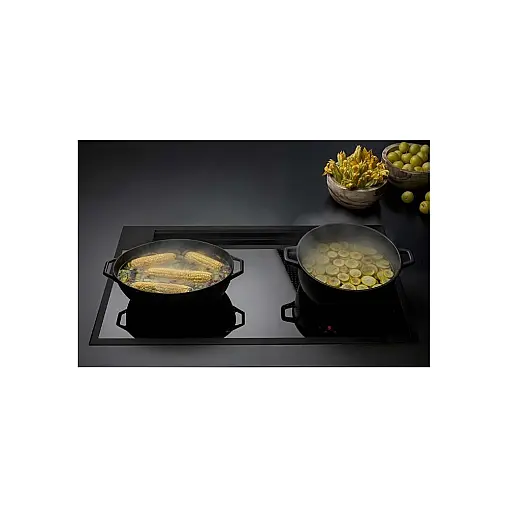Falmec Sintesi Induktionskochfeld mit Dunstabzug, 88cm breit, 600m³/h (für Selbstabholer)