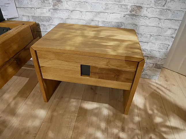 Balkenbett und 2x Kommode Natura Baltimore