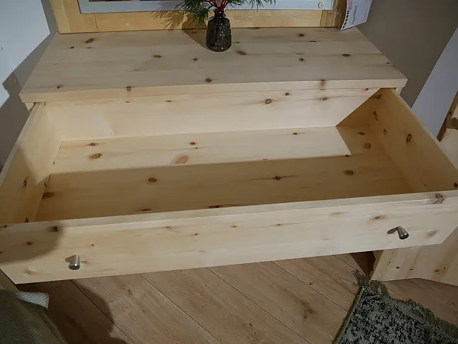 Schlafzimmer-Set Kleiderschrank, 2x Nachtkommde, Doppelbett, Kommode Ginevra