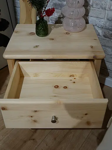 Schlafzimmer-Set Kleiderschrank, 2x Nachtkommde, Doppelbett, Kommode Ginevra