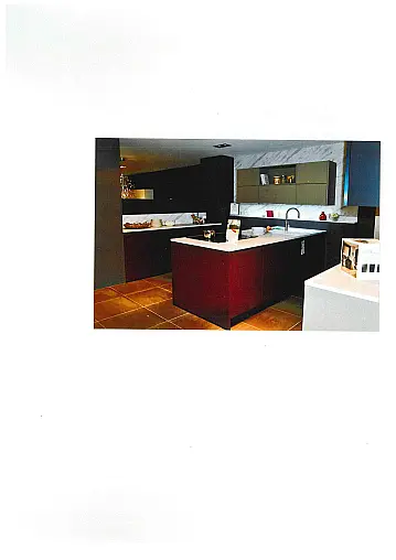 Moderne Küche Front mattlack - farbig