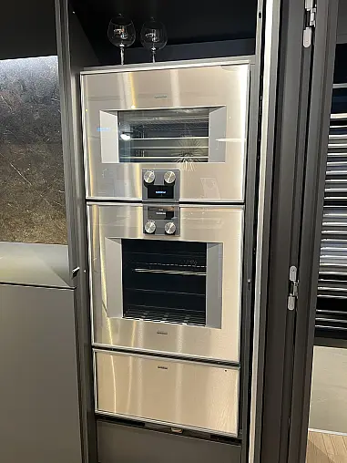 Geräte-Paket, bestehend aus Dampfbackofen, Backofen und Wärmeschublade, Gaggenau Serie 400