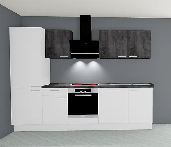 Pino - PN100 Küchenblock 280cm sofort lieferbar