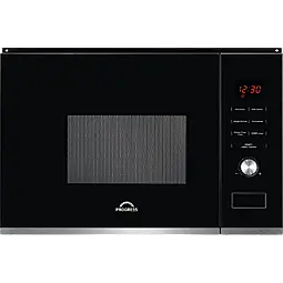 Einbau-Mikrowelle mit Grill – 38 cm mit Edelstahlleiste
