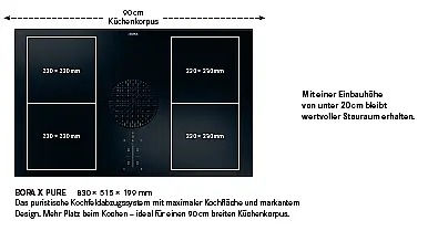 BORA Kochfeldabzug X-Pure