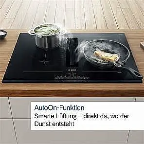 Kochfeld mit Dunstabzug
