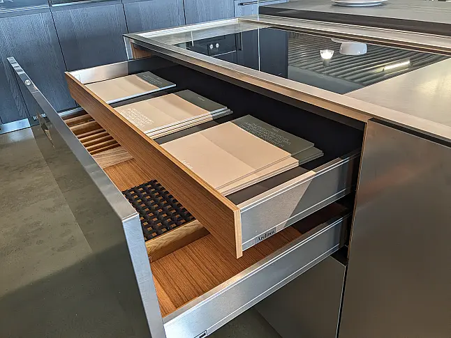 moderner Hochschrank-Block NTF Black Ash