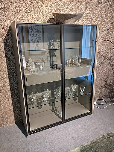 Highboard-Vitrine
