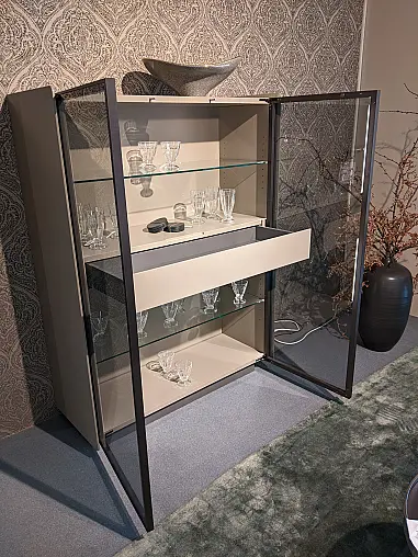 Highboard-Vitrine
