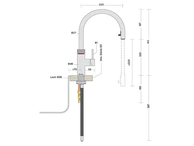 Quooker 22+XRCO
