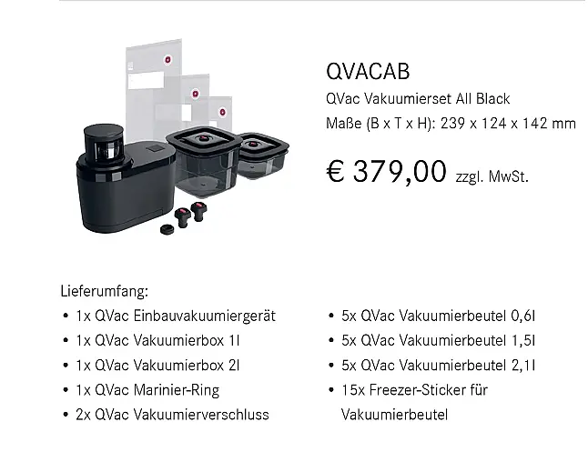 Bora Einbau Vakuumierer