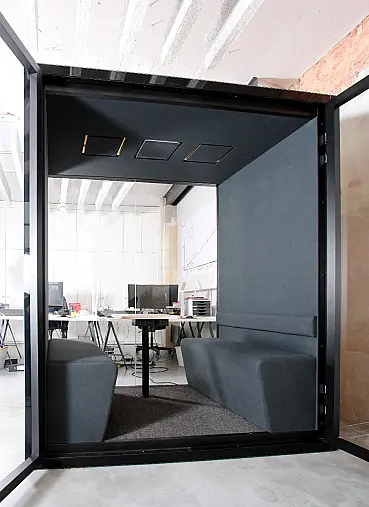 Raum im Raum – Großraumbüro - Cube, Pod