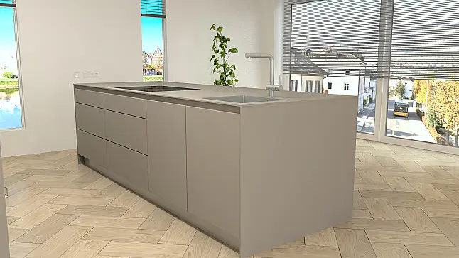 bulthaup Kleine Küche mit Insel