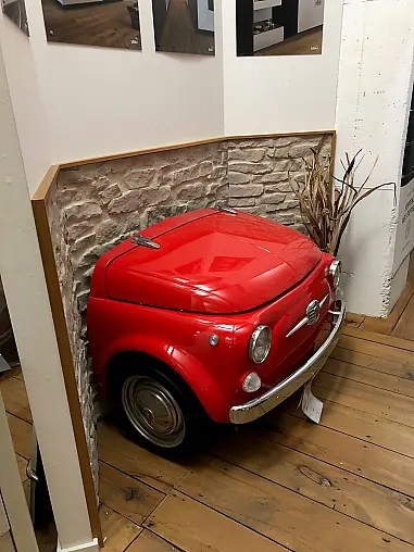 Smeg FIAT 500 Kühlschrank ROT