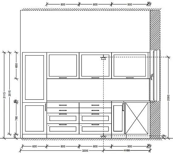 Moderner Landhausstil mit Rahmenfronten