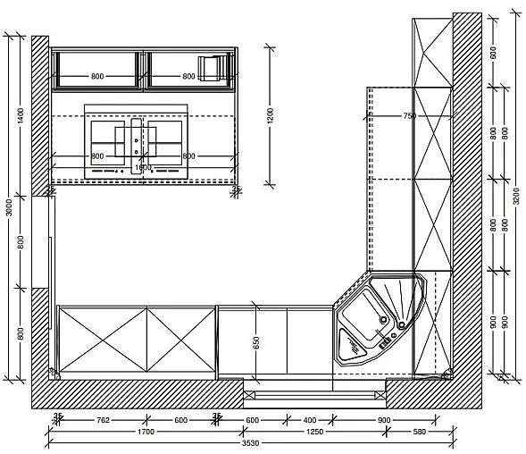 Moderner Landhausstil mit Rahmenfronten