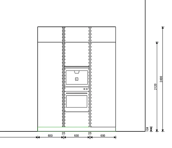 Design pur mit Bora und Kaffevollautomat - Luxury