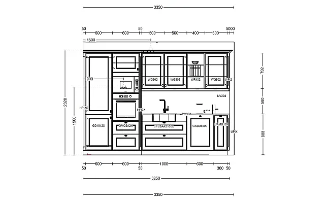 Landhaus Einbauküche mit Thekenlösung
