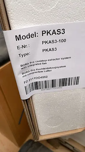 Kochfeld mit integriertem Dunstabzug