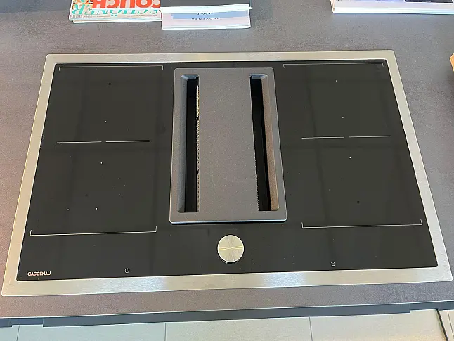 Gaggenau Induktionskochfeld mit Dunstabzug