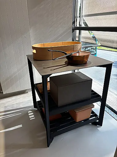 B Solitaire 70 x 70 Edelstahl