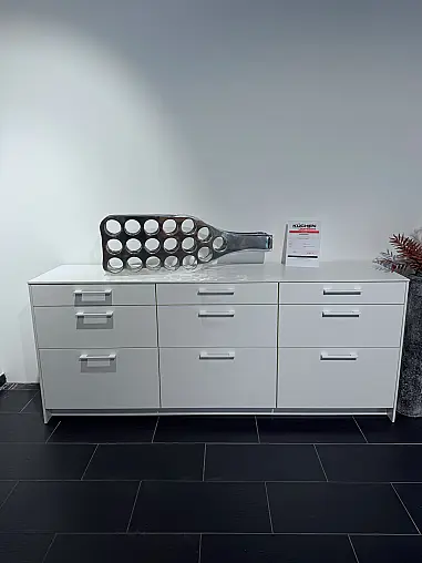 Weißes SieMatic Sideboard mit Schubläden