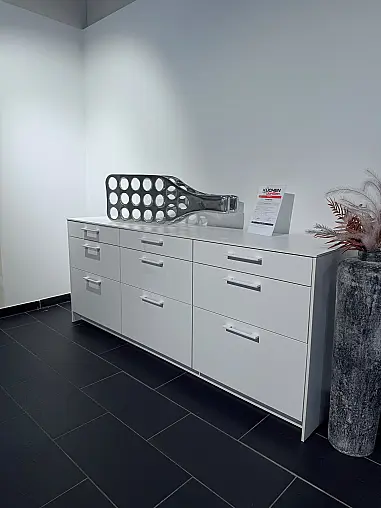 Weißes SieMatic Sideboard mit Schubläden