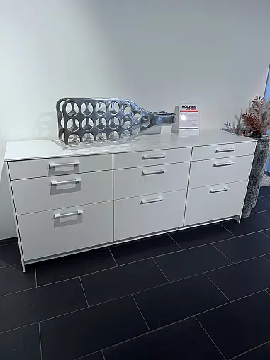 Weißes SieMatic Sideboard mit Schubläden